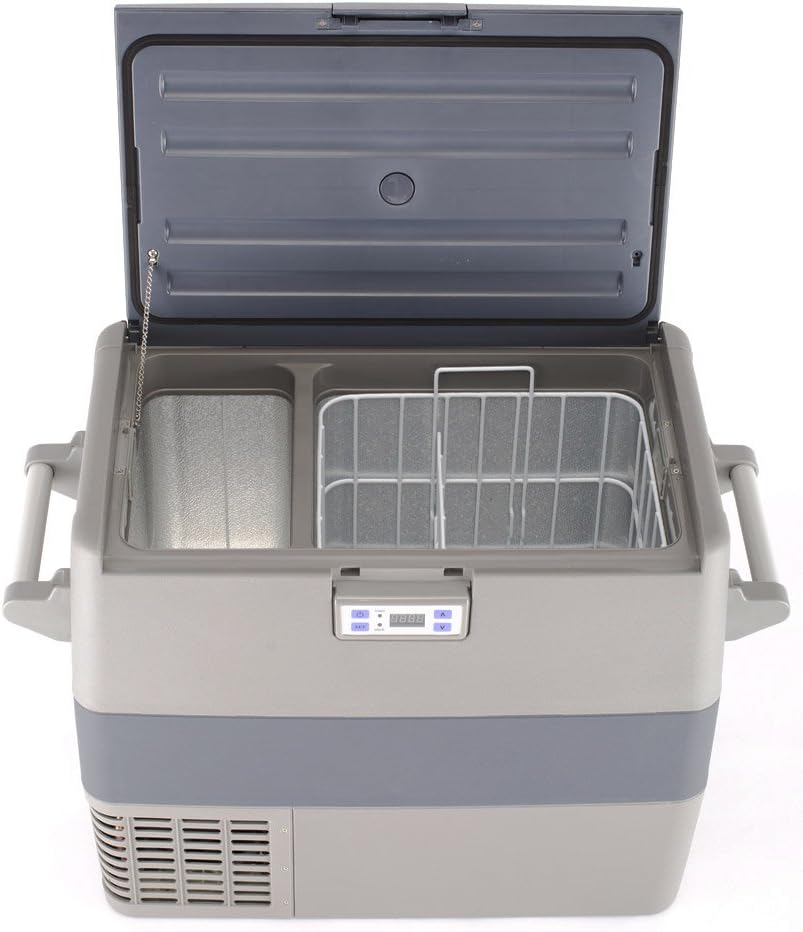 Smad Electric Portable Refrigerator Freezer Travel RV AC/DC Fridge,1.8 Cu ft Automotive