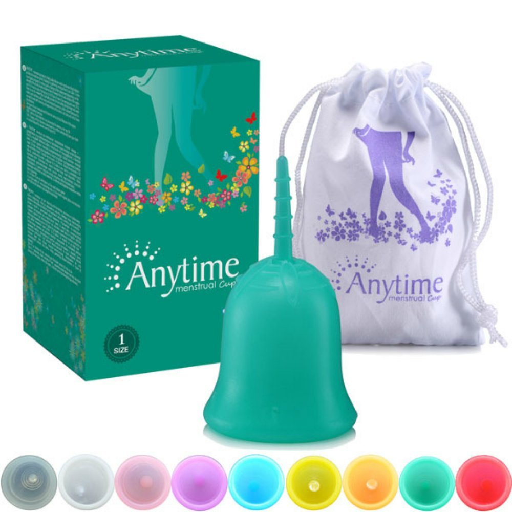 ANYTIME Premium Reusable Menstrual Cup FDA Approved 1