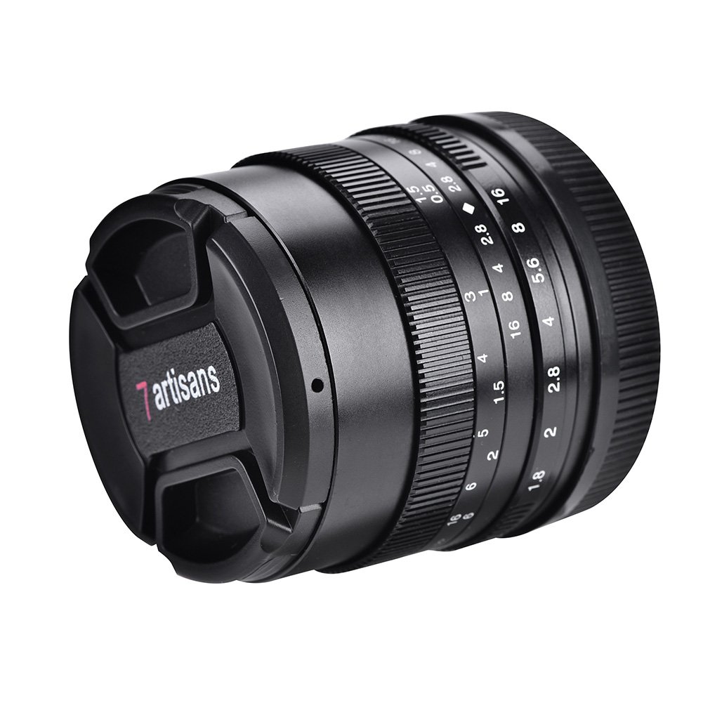 Conerdu 7 Artesanos 50 mm f1.8 APS-C Grandes Apertura Manual ...