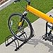 Sandusky BR4205 3-Bike Standing Bike Stand, Black