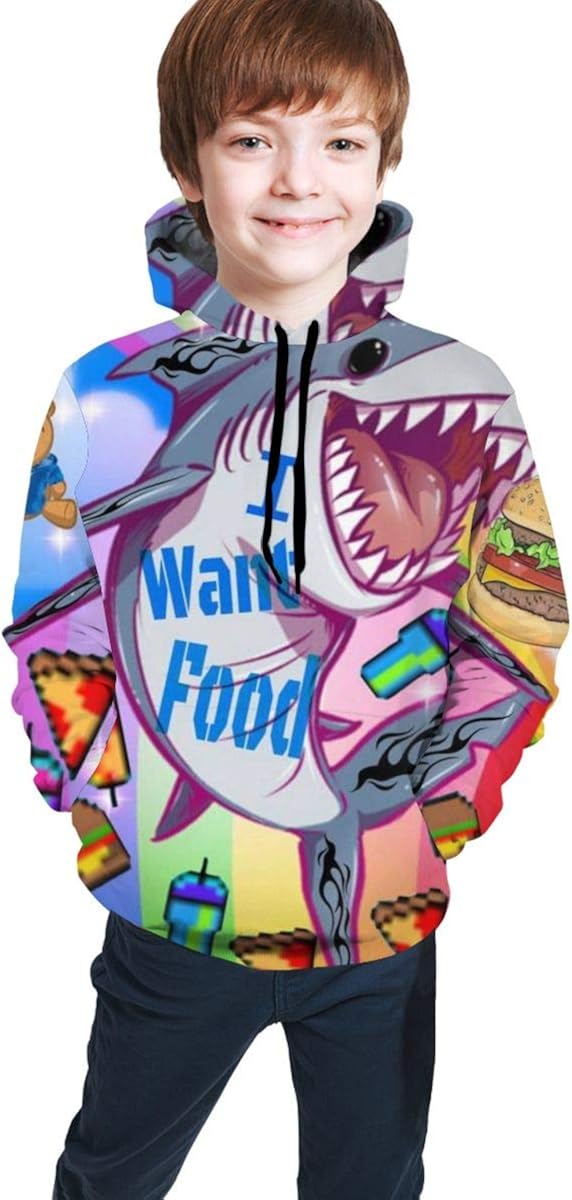 shandongqimingnongyeke Teen Youth Kids Funny Cool Hip-Hop Pullover Hooded Street Hoodie