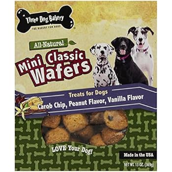 Amazon.com : Three Dog Bakery Bitty Bites, Baked Dog ...