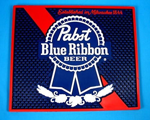 Pabst Blue Ribbon 13x11 Bar Mat by Pabst Blue Ribbon