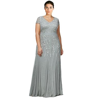 adrianna papell plus size dresses