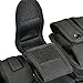 Shootmy Tactical Belt with Multifunction Equipment System, Versatile, Perfect for Law Enforcement, Adjustable Size from 35” to 54” Made with Nylon, (Black)