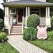 Big Dot of Happiness Hello Little One - Pink and Gold - Party Decorations - It's A Girl Baby Shower Welcome Yard Sign