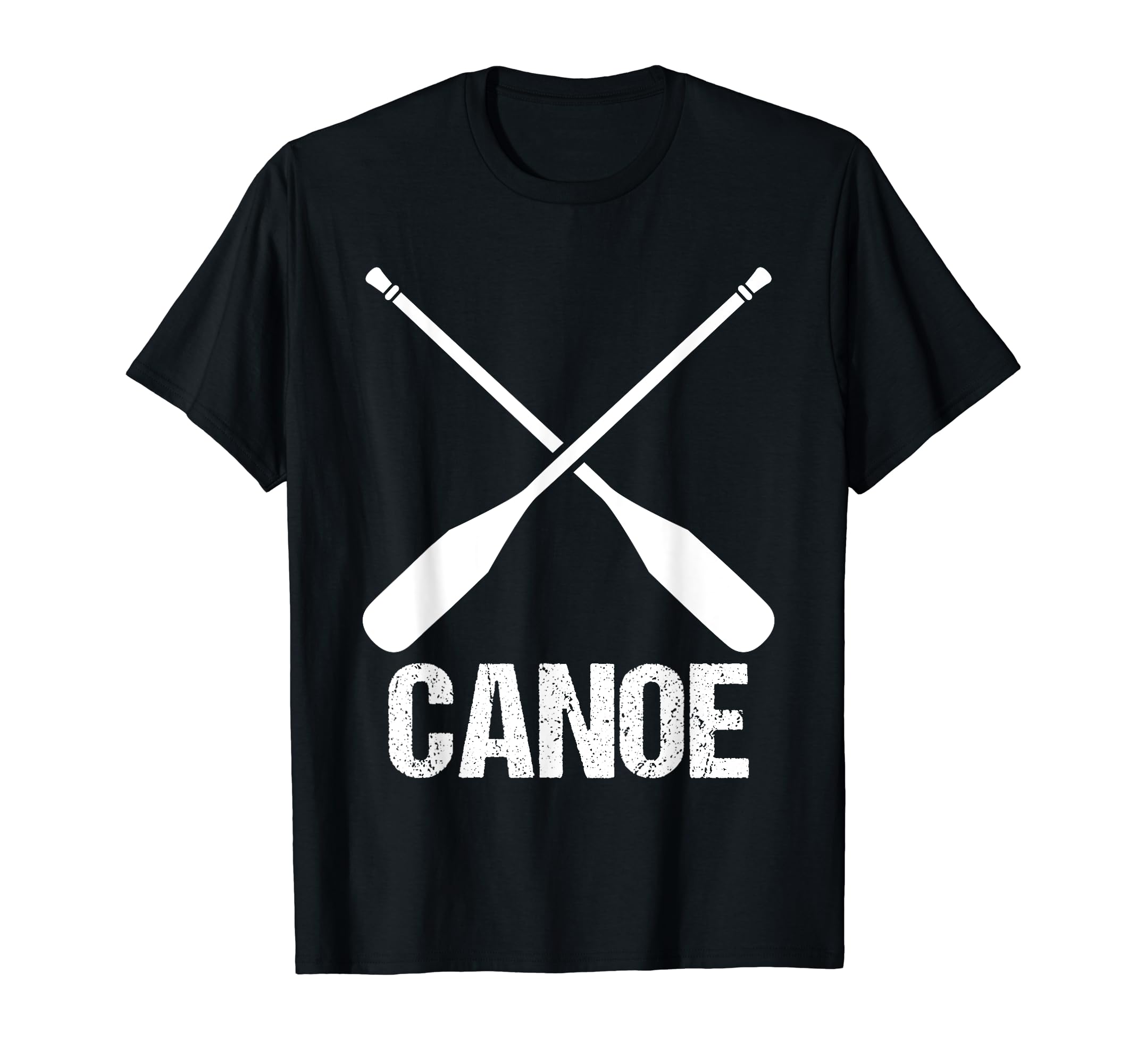 Canoe Double Paddle Boat Paddling Canoeing Canoe Lover T-Shirt