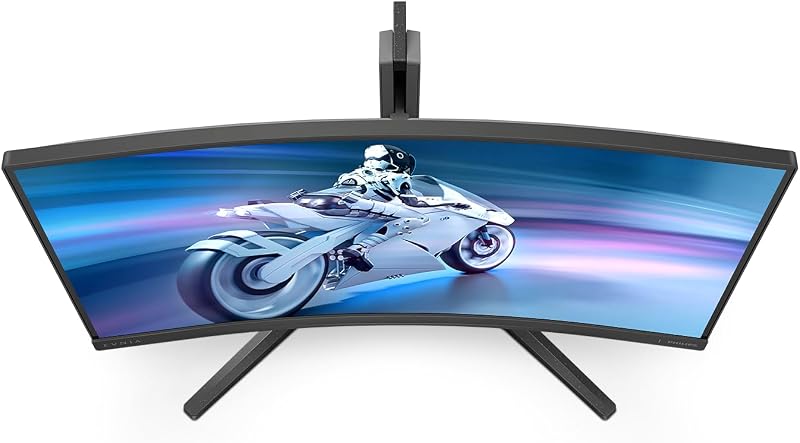 Gaming Monitor 27M2C5200W 27 pollici, Curvo, 1920x1080, FHD, 280Hz, Fast VA Panel, 0.3ms MPRT, , (HDMI2x 2.0 DP 1x 1.4) Adaptive Sync, HDR10, Grigio Scuro