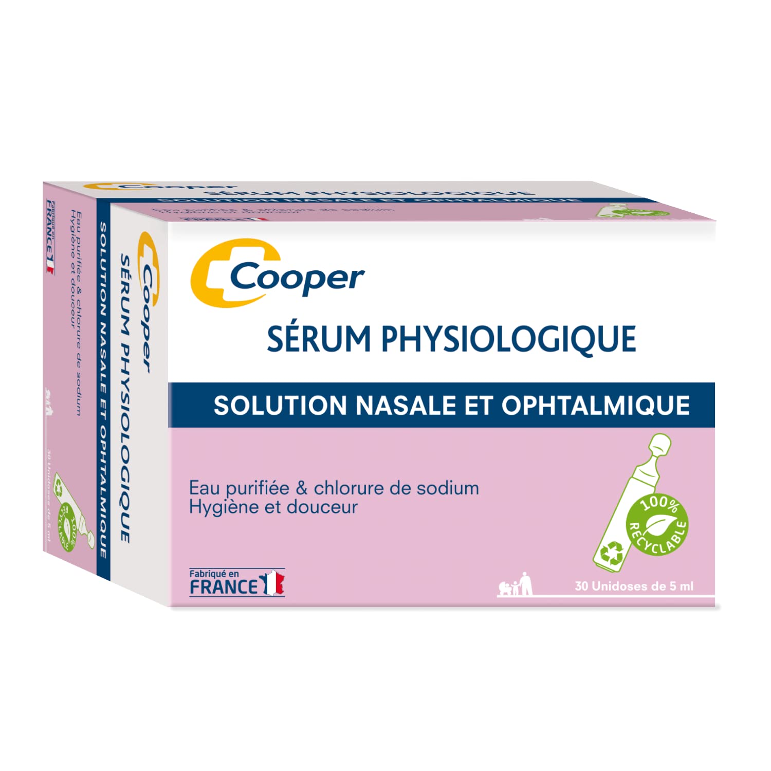 Cooper Physiological Serum 30 Single-Doses of 5 ml