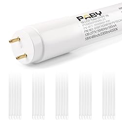 Paby 25 Pack T8 LED 4FT Type B Tube Light, 18W