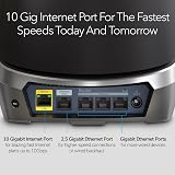 NETGEAR Orbi WiFi 6E Mesh System 3 Pack Black 960 Series Router Mesh Network view 6