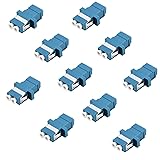 YIENFBEV LC Fiber Optic Adapter - LC to LC Duplex