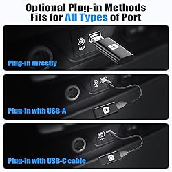 Mini Wireless Carplay Adapter for iPhone, 2025