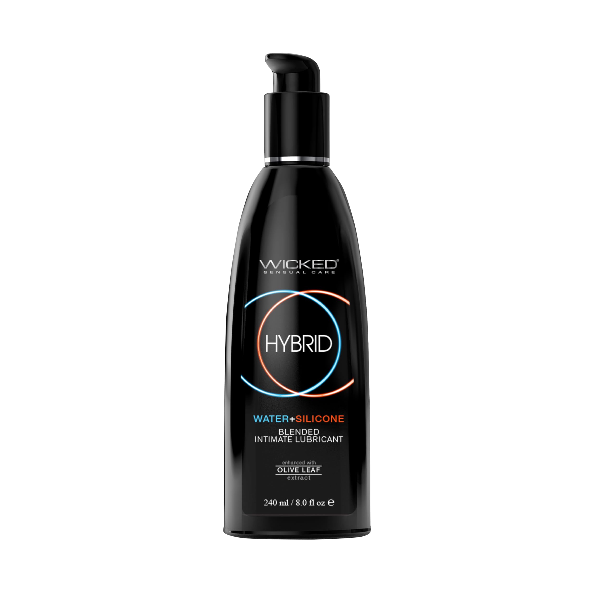 Wicked Wicked Sensual Care Lubricant, Hybrid Black, 240 ml