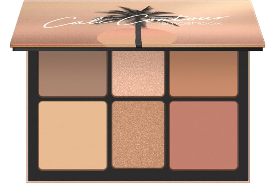 Smashbox The Cali Contour Palette | Six-Shade Contour Kit with Highlighter, Bronzer and Blush to add Dimension + Glow