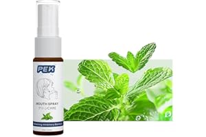 LAMUSELAND Oral Breath Spray, 3 Flavors Mint Fruit Refreshing Long-lasting Breath Freshener Mouth Spray For Adults (Mint)