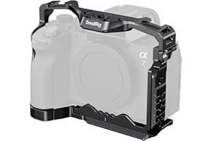 (Upgraded Version) SmallRig Full Camera Cage for Sony Alpha 7R V/Alpha 7 IV/Alpha 7S III/Alpha 1 / Alpha 7R IV - 3667B