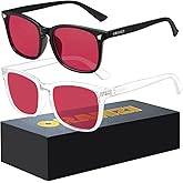 ORANZI 99.9% Blue Light Blocking Glasses for Computer & Gaming - Anti Harmful Blue Ray for Better Sleep, Amber Lenses Anti Fatigue & Eye Strain