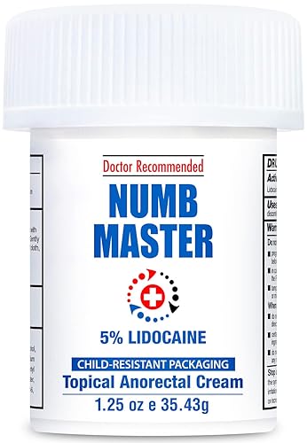 Clinical Resolution Numb Master 5% Lidocaine Numbing Cream for Pain ...