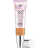 IT Cosmetics CC+ Cream Illumination - Radiant Full Coverage Foundation With SPF 50+, Color Corrector & Hydrating Anti-Aging Serum, Hydrolyzed Collagen + Peptides, Normal to Dry Skin - 1.08 fl oz