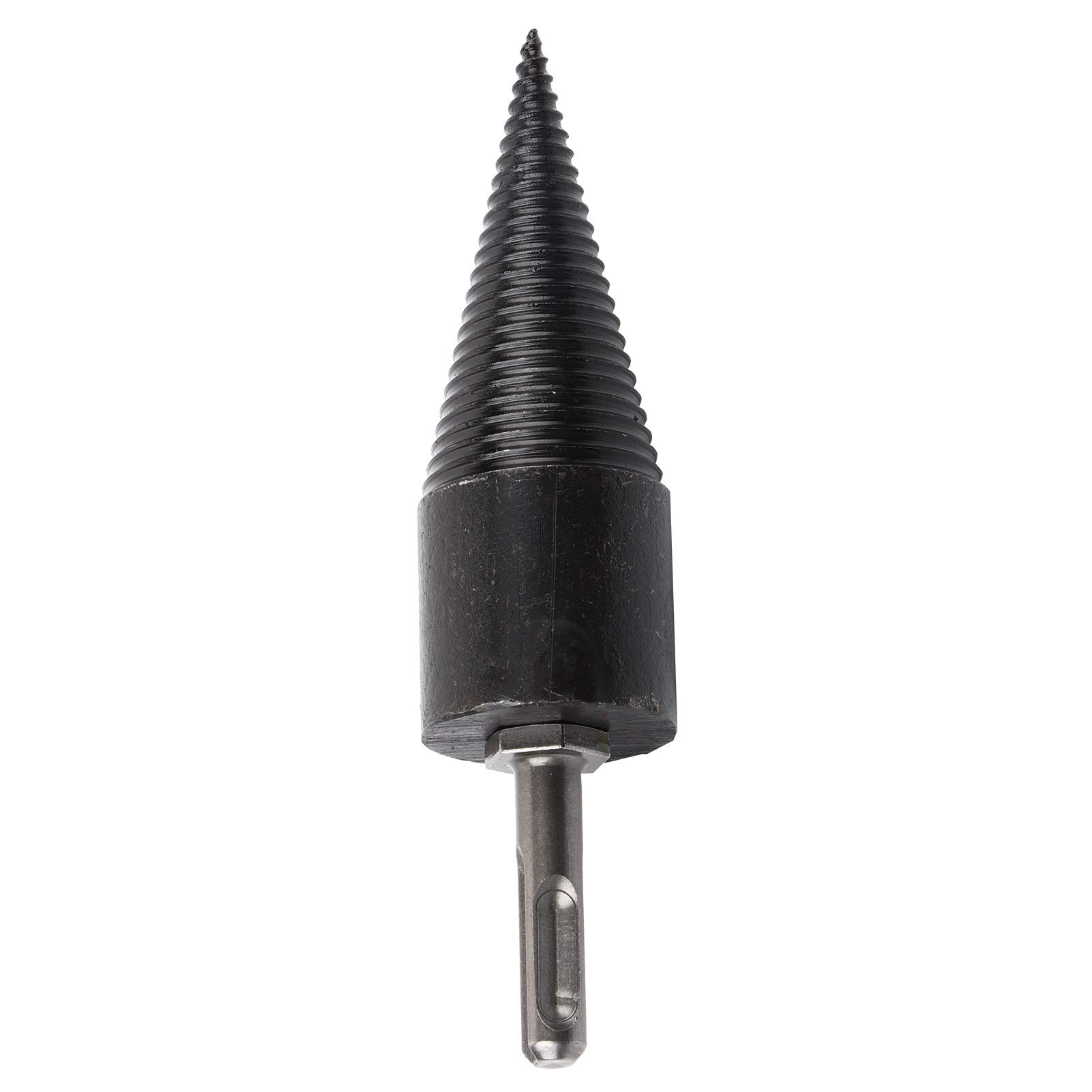 Atyhao 38-45 mm Wood Splitter Screw Cone Auger Splitting Screw for Log Splitter Screw on Steel Plastic