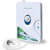 YOWOMTA Ozone Machine Generator for Water and Air,600mg/h Multipurpose Ozone Machine Odor Removal Cleaner for Home,Kitchen,Fr