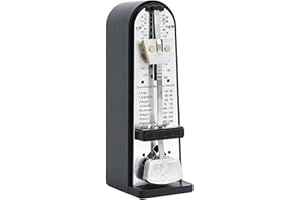 Mechanical Metronome, Generic Loud Sound Metronome, Metal High Precision Musical Instruments for Piano/Guitar/Violin/Drum and