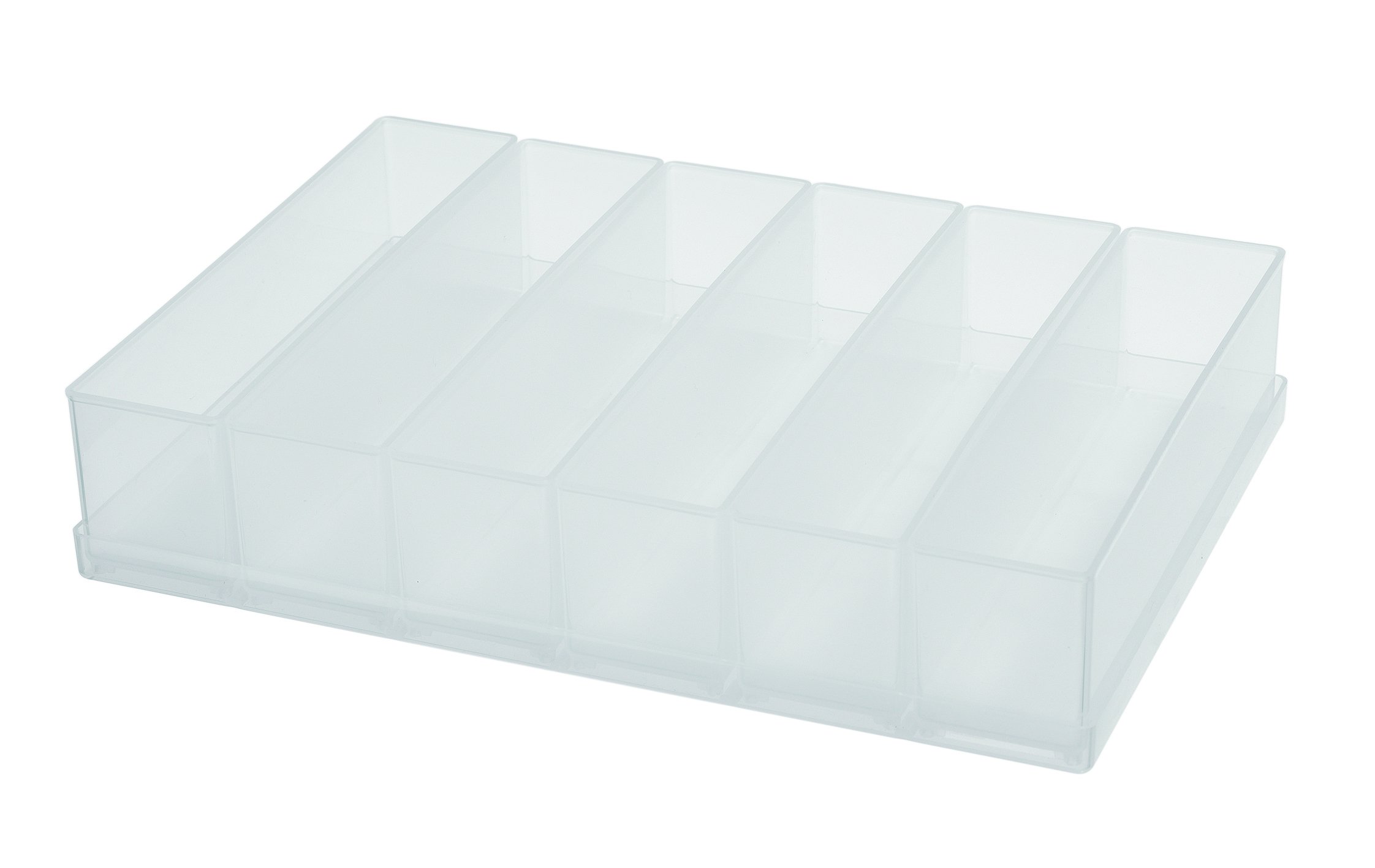 raaco 136426 Assortment Box, Transparent, 55-Inch