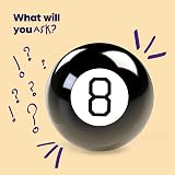 WICKED GIZMOS Magic 8 Ball Classic Black – Mystic Yes/No Spirit Answers view 2