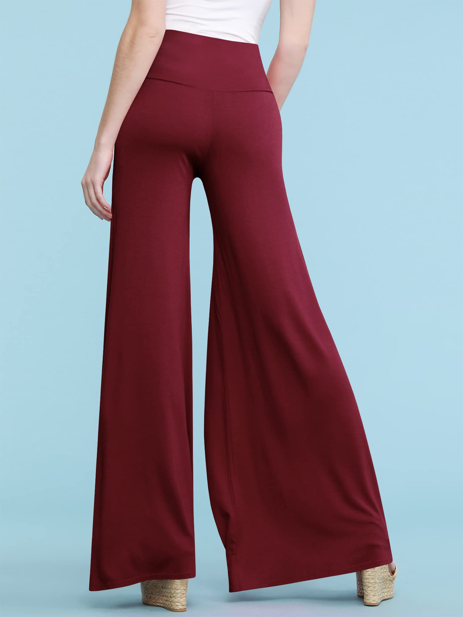 Made by Johnny MBJ WB750 Womens Chic Palazzo Lounge