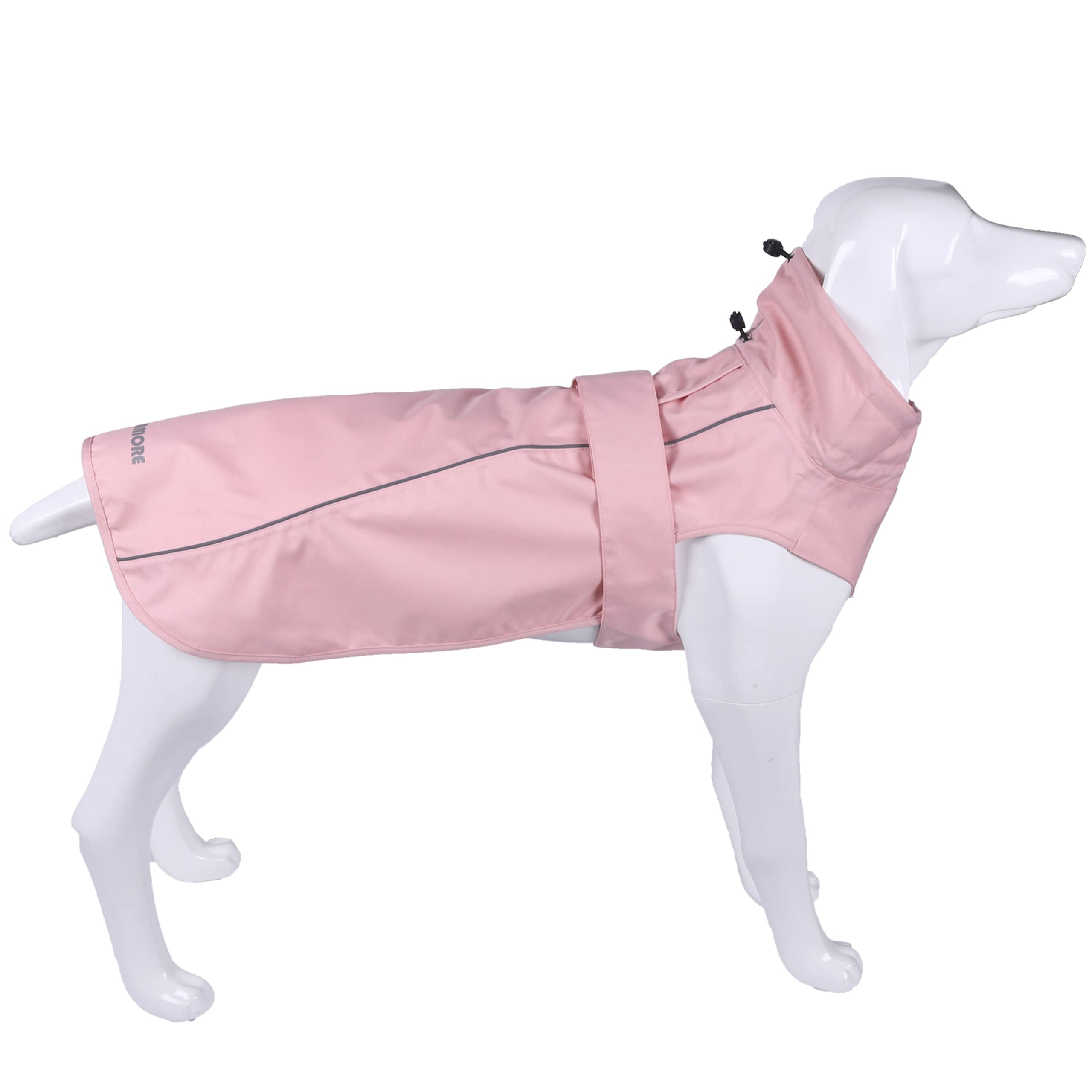 Adjustable Waterproof Dog Raincoat for Dogs,Lightweight Pet Rain Jacket Puppy Clothes with Reflective Strip for Small Medium Large Dogs — image 1