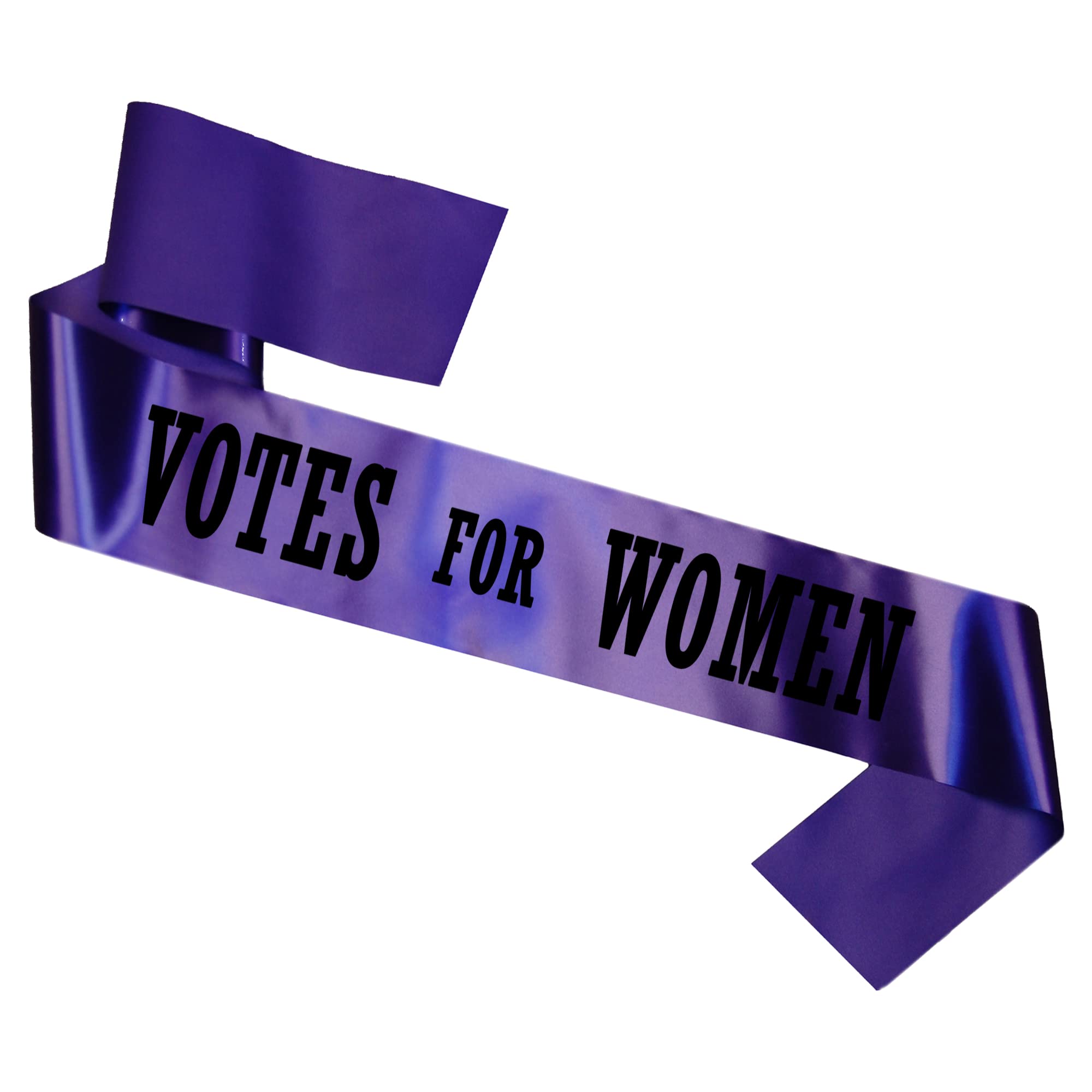 My Pretty Little Gifts 'Votes for Women' Suffragette Sash: Green, Purple, Yellow, White: Emmeline Pankhurst Costume (Purple)