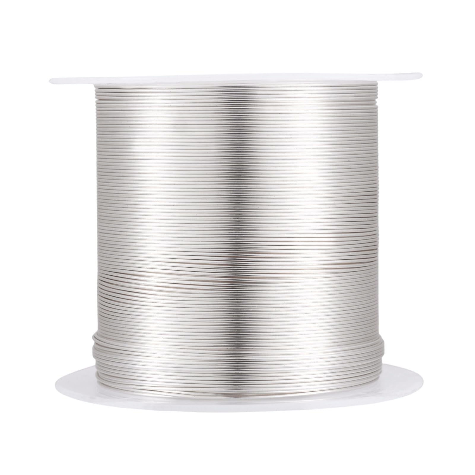PandaHall 75.5 Feet Tarnish Resistant Copper Wire 24 Gauge Jewelry Beading Craft Wire for Jewelry Making (Silver)