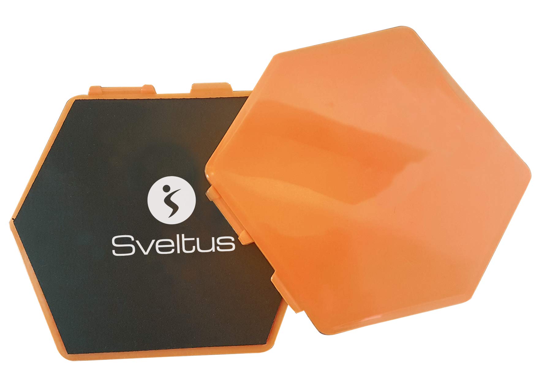 Sveltus Functional Slider Adult Unisex, Orange & Black, One Size