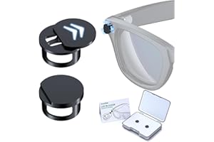 Led Light Cover for Meta Glasses Rayban, Light Blocking Stickers Compatible with Wayfarer, Skyler, Headliner(Gen 2&1) & Oakle