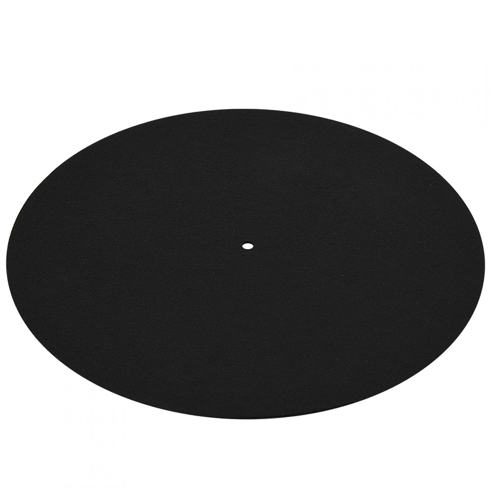 Joyzan Record Player Mat, Turntable Pad Slipmat Mat for Turntables Platter Felt Protective Vinyl Slips Home Disc Music Players Static Phonograph Reduce Playback Pads Records Collisions Bass, Black