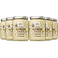 Sacla' Italia Alfredo Pasta Sauce, White Pasta Sauce, Imported from Italy, Non-GMO, 14.5 Ounce (Pack of 6)