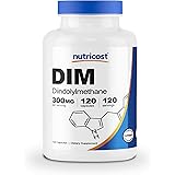 Nutricost DIM (Diindolylmethane) Plus BioPerine 300mg, 120 Vegetarian Capsules - Up to 4 Month Supply, Max Strength DIM Suppl