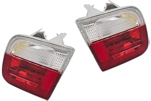 AUTOANDART Brock Replacement Driver and Passenger Back-Up Backup Lights Lid Mounted Lamps Compatible with 1999-2003 3 Series Coupe Convertible 63218364727 63218364728