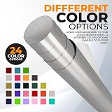vgoltd Gloss Self-Adhesive Vinyl Wrap 30x100 cm Silver Furniture Sticker view 5