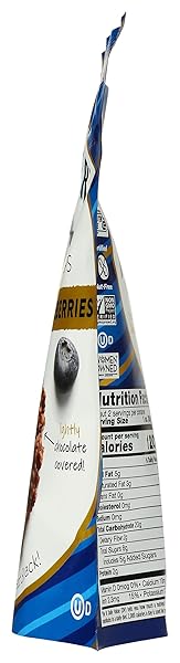UNDERCOVER CHOCOLATE CO DARK CHOCOLATE + BLUEBERRIES CRISPY QUINOA SNACK, 2 OZ