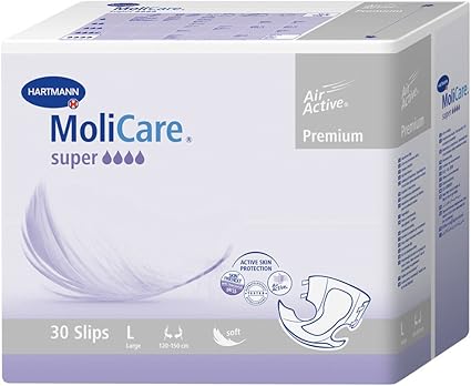 Amazon Com Hartmann 169850 Molicare Premium Soft Super Large P30 K3 Pack 30 Health Personal Care