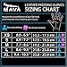 Mava Sports Leather Padding Gloves Cross Training Gloves with Wrist Support for WODs,Gym Workout,Weightlifting & Fitness-Leather Padding, No Calluses-Suits Men & Women-Weight Lifting