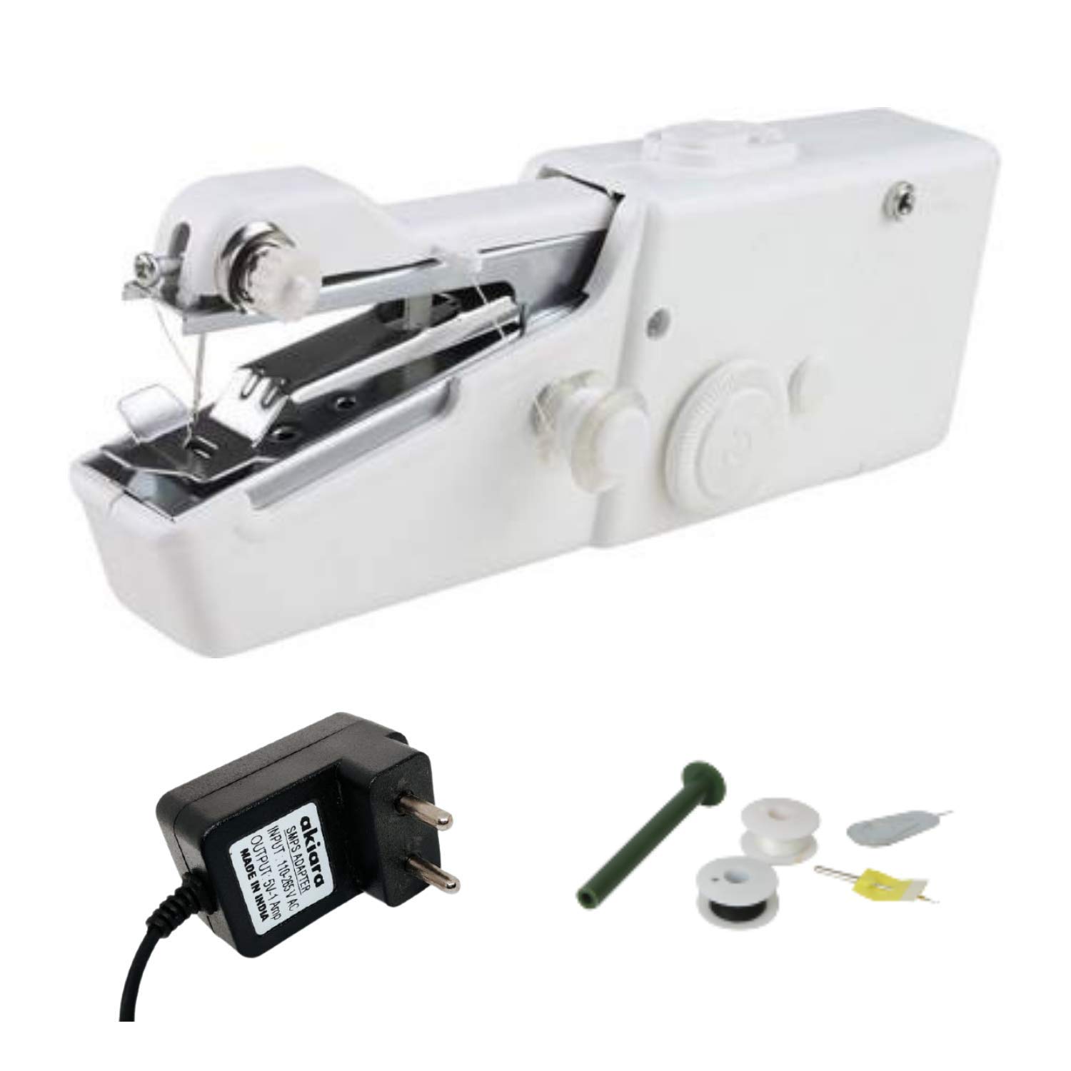 akiara Makes life easy Electric Hand Sewing/Stitch Handheld Cordless