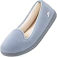 Wishcotton Summer House Shoes for Women, Comfy Slippers for Women with Closed Back Indoor and Outdoor