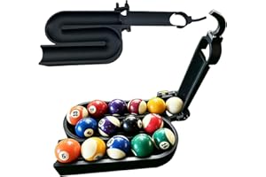 ALINUOYQ 3D Printed Precision Pool Ball Rack, Billiard Training Tools Pool Rack for Consistent Practice, Billiards Training A