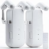 Jiisquilyx Smart Electric Curtain Opener Bluetooth Remote 20m Range | 4000mah Type-C Battery 6-Month Runtime | Compatible Roman T U Tracks | Easy Installation For Home Office Seniors
