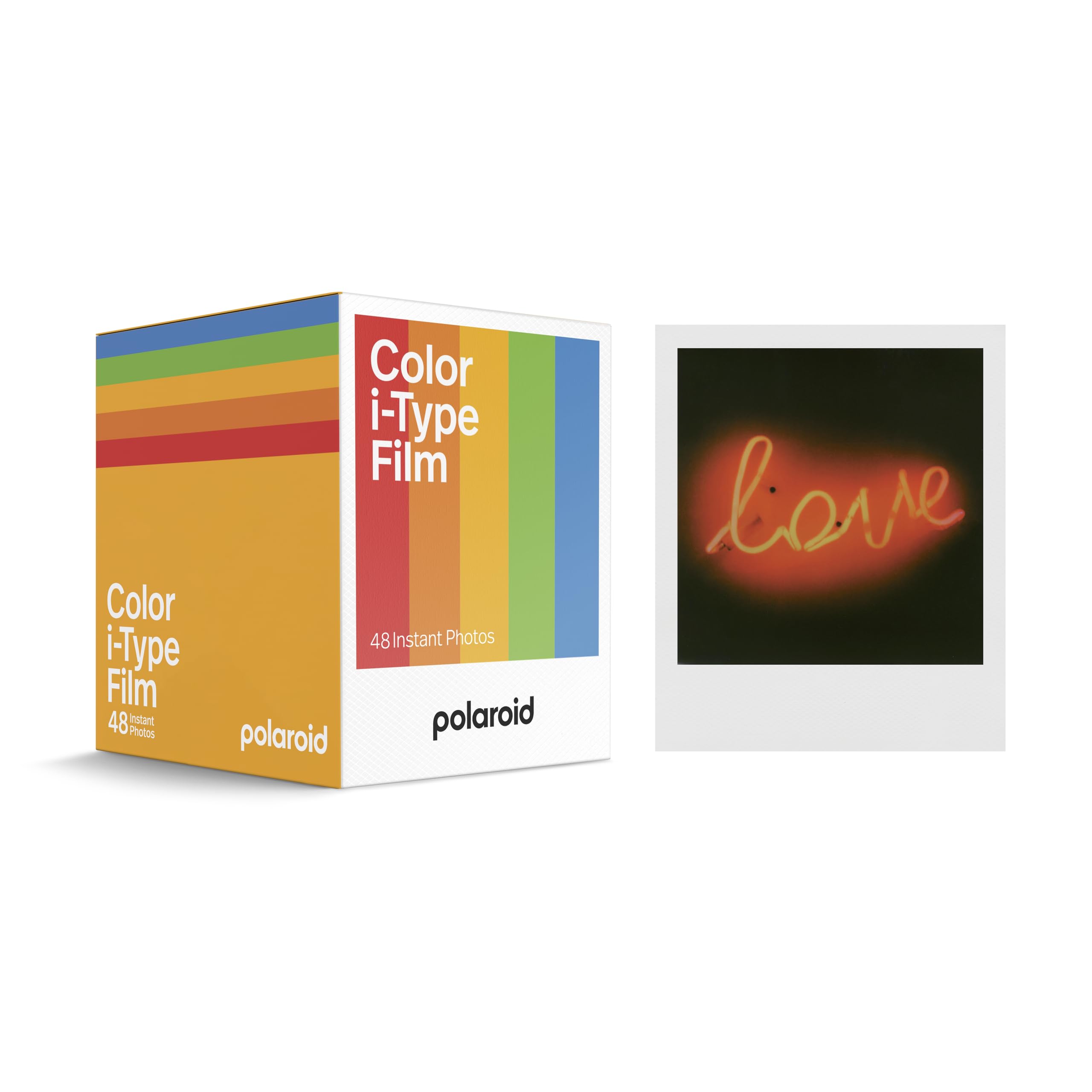 Photo 1 of Polaroid Color Film for I-Type - X48 Bulk Film Pack (48 Photos) (6596)