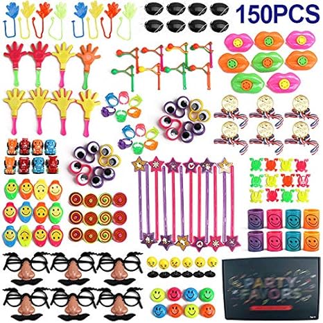 Pinata-Fillers Klassenzimmer Schatzkiste 150 Stück Preise Spiel Party Supplies Kleine Masse Spielzeug Party Geschenk Geschenk