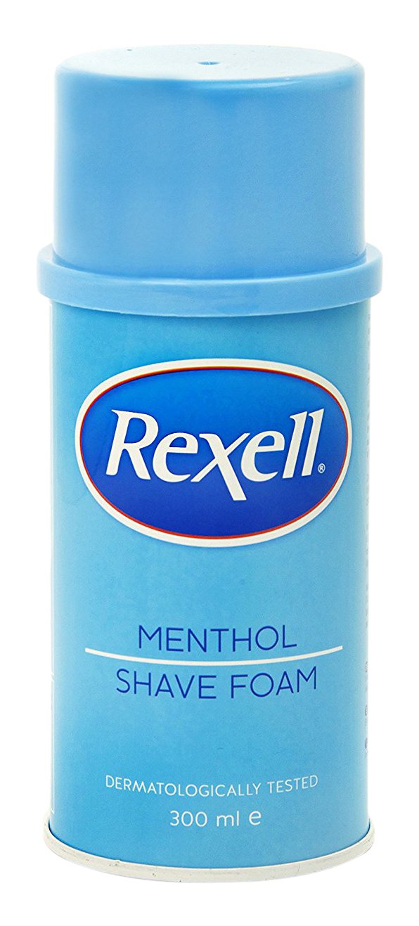 Rexell Menthol Shave Foam, 300 ml, Pack of 12